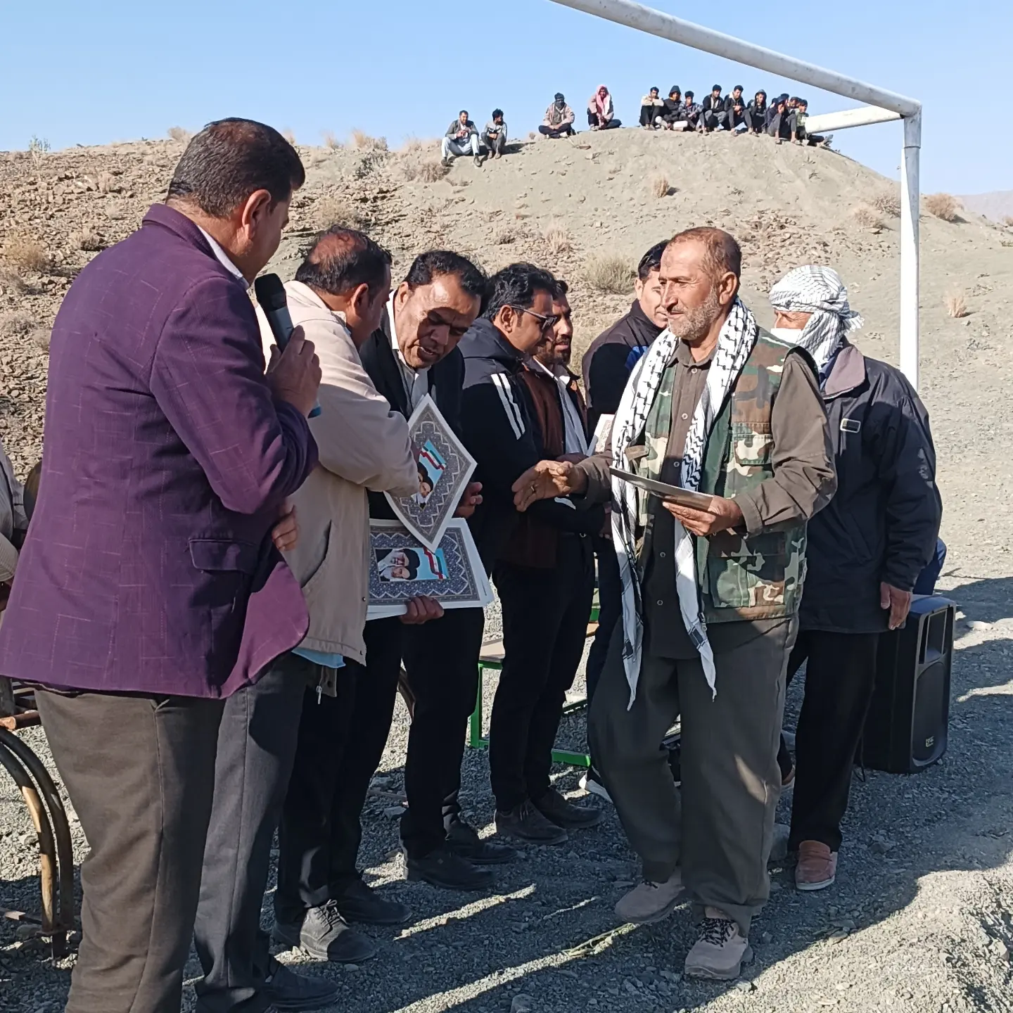 تجلیل از پیشکسوتان فوتبال حوزه زنگیک