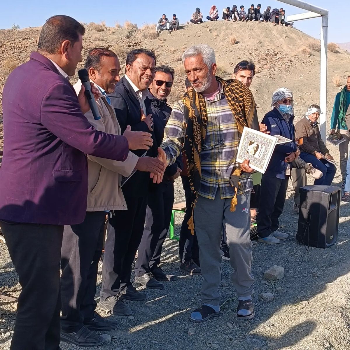 تجلیل از پیشکسوتان فوتبال حوزه زنگیک