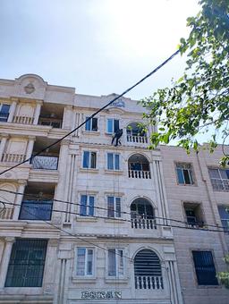 شستشوی شیشه نمای ساختمان در امل و بابل و شمال کشور با طناب بدون داربست راپل امل بابل