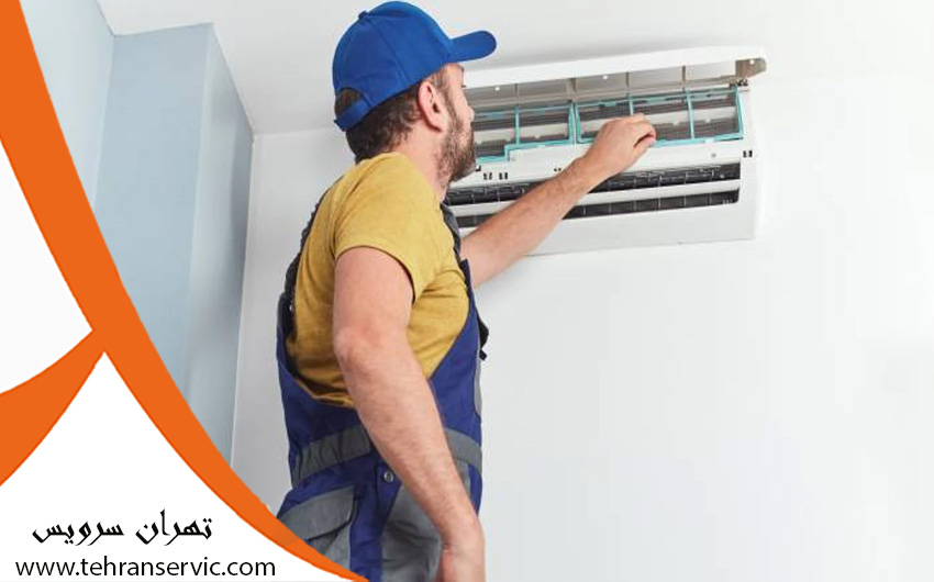 علت اینکه کولر گازی روی فن کار میکند