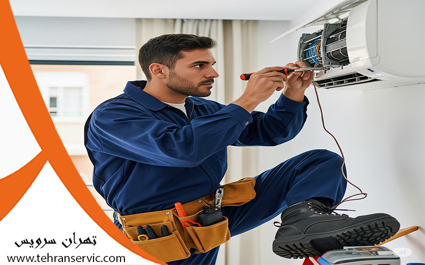 نحوه جمع كردن گاز كولر اسپيلت بدون گیج