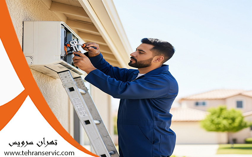 علت یخ زدن پنل کولر گازی