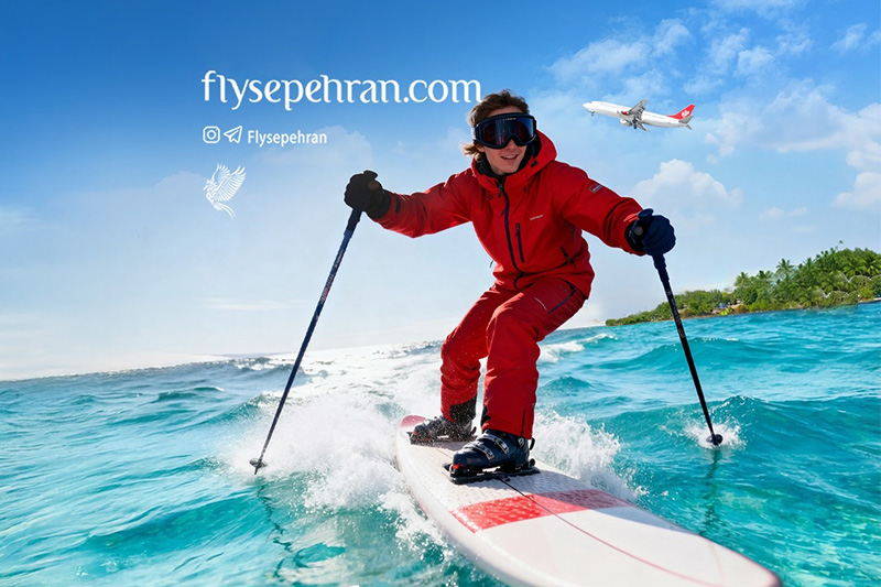 سفر به کیش با فلای سپهران