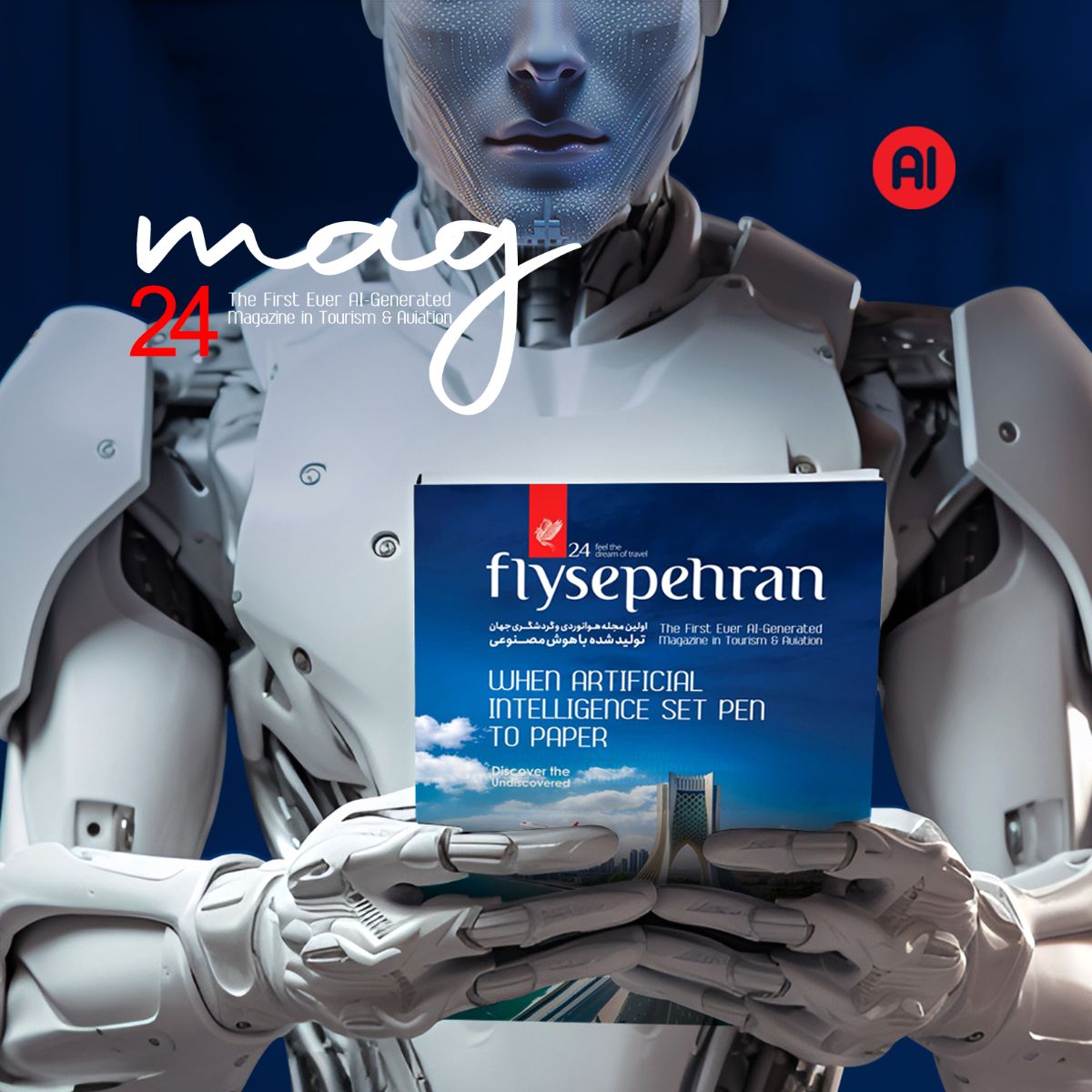 اولین مجله گردشگری جهان با هوش مصنوعی