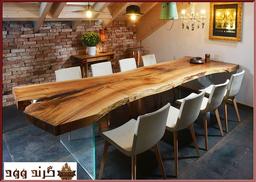 7 ایده جذاب برای خرید میز ناهار خوری چوبی روستیک