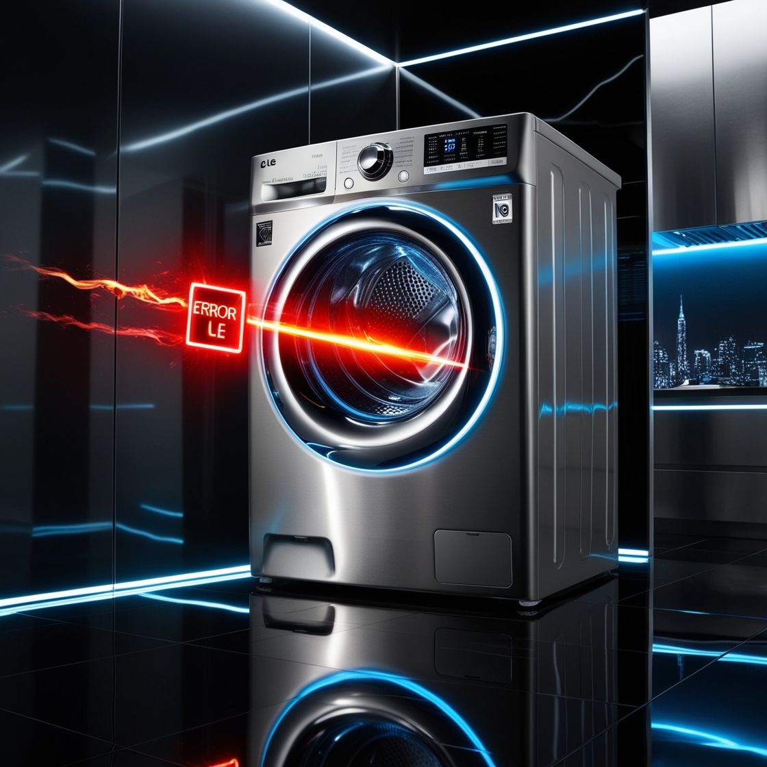 ارور LE لباسشویی الجی