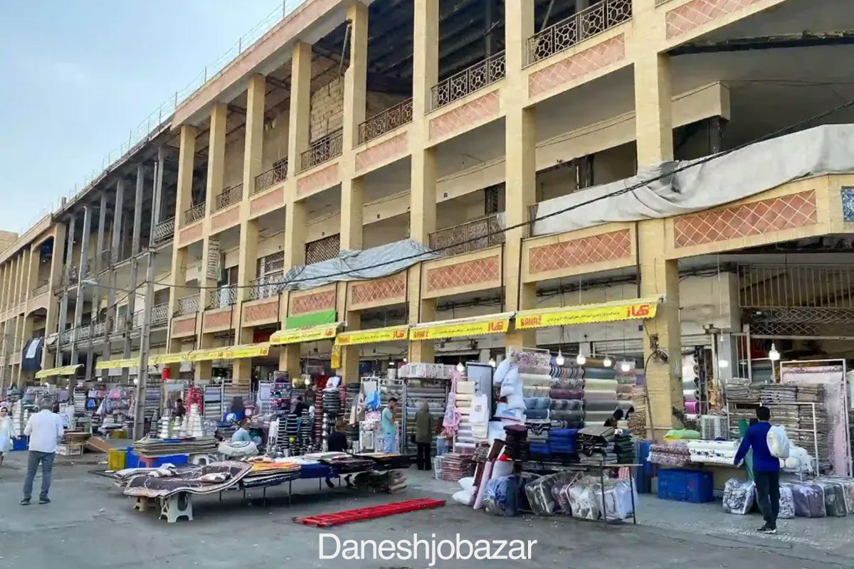 بازارچه پرده و پارچه مولوی کجاست؟
