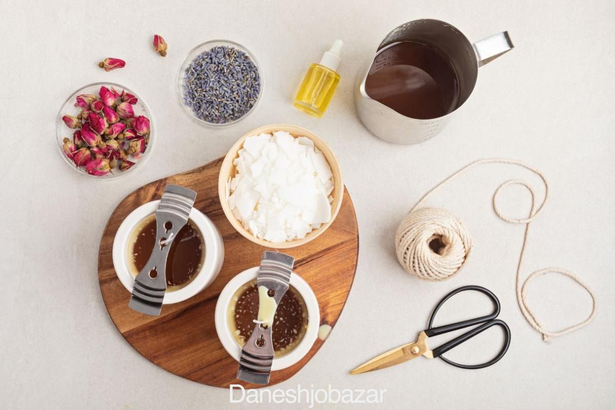 وسایل موردنیاز شمع سازی