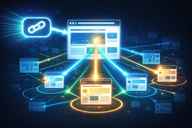 چرا لینک‌سازی داخلی «سیستم توزیع پیج‌رنک» سایت است؟