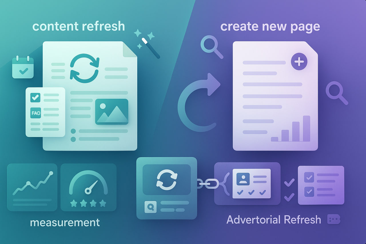 معمای استراتژی محتوا در سئو: به‌روزرسانی محتوا یا تولید صفحه جدید