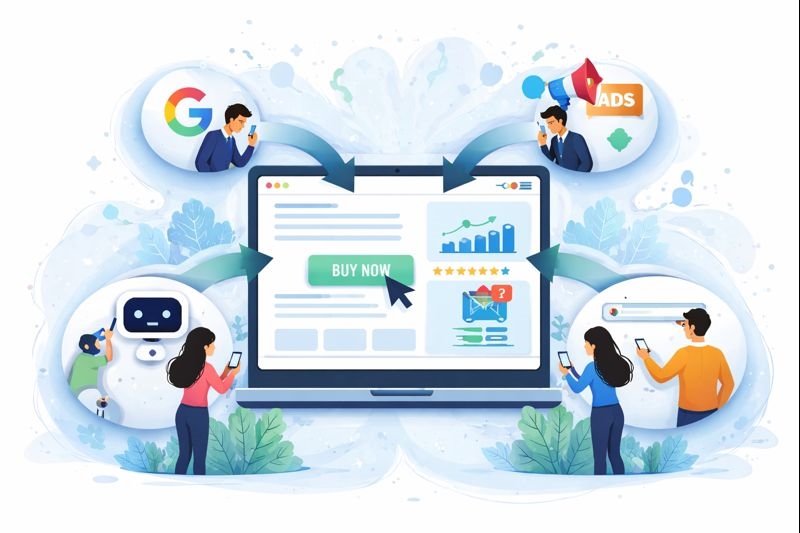 تجربه کاربری و CRO: یک ضرورت مستقل از کانال ورودی