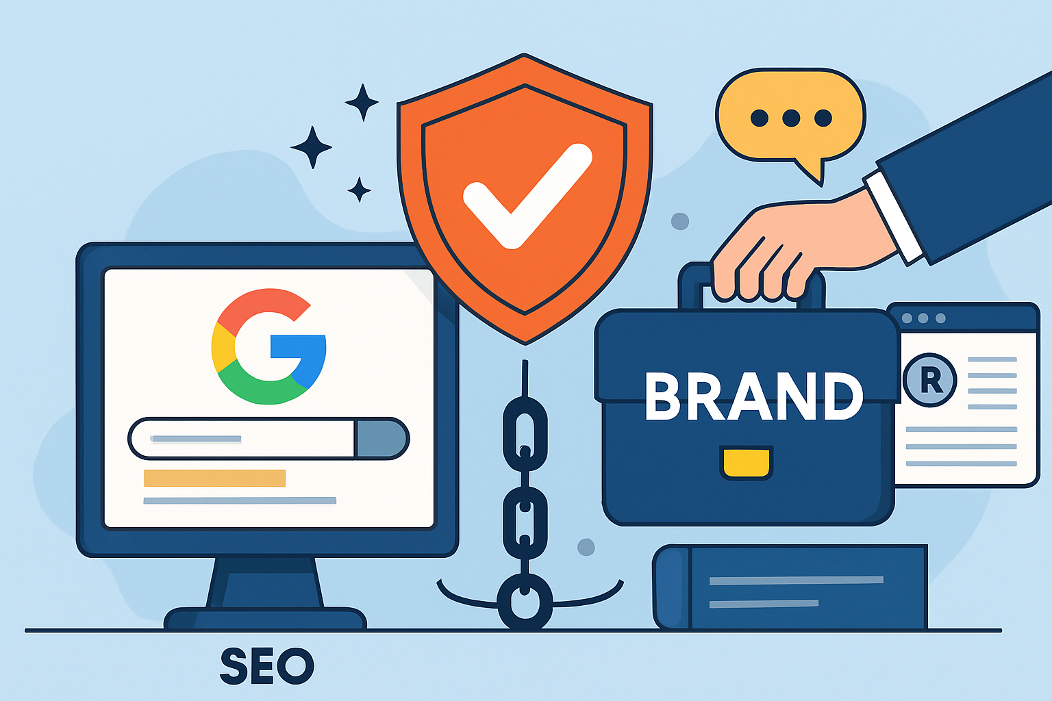 سئو و برند؛ چرا گوگل عاشق برندهای معتبر است؟