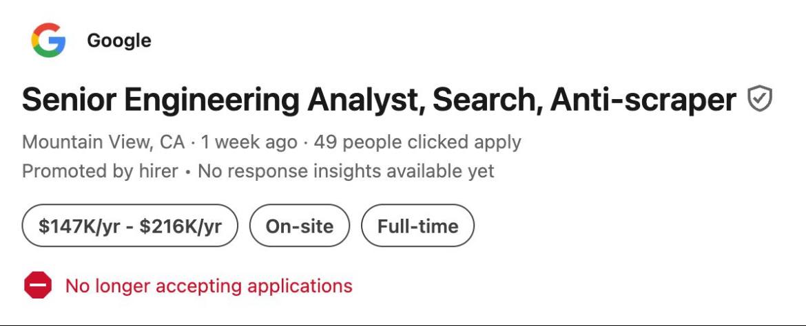 آینده احراز هویت ربات‌ها در جستجو: از «امضای دیجیتال» تا تیم Anti-scraper گوگل