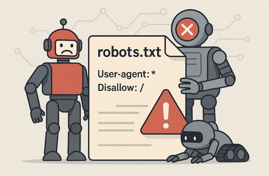 خطاها و ریسک‌های رایج در تنظیم robots.txt