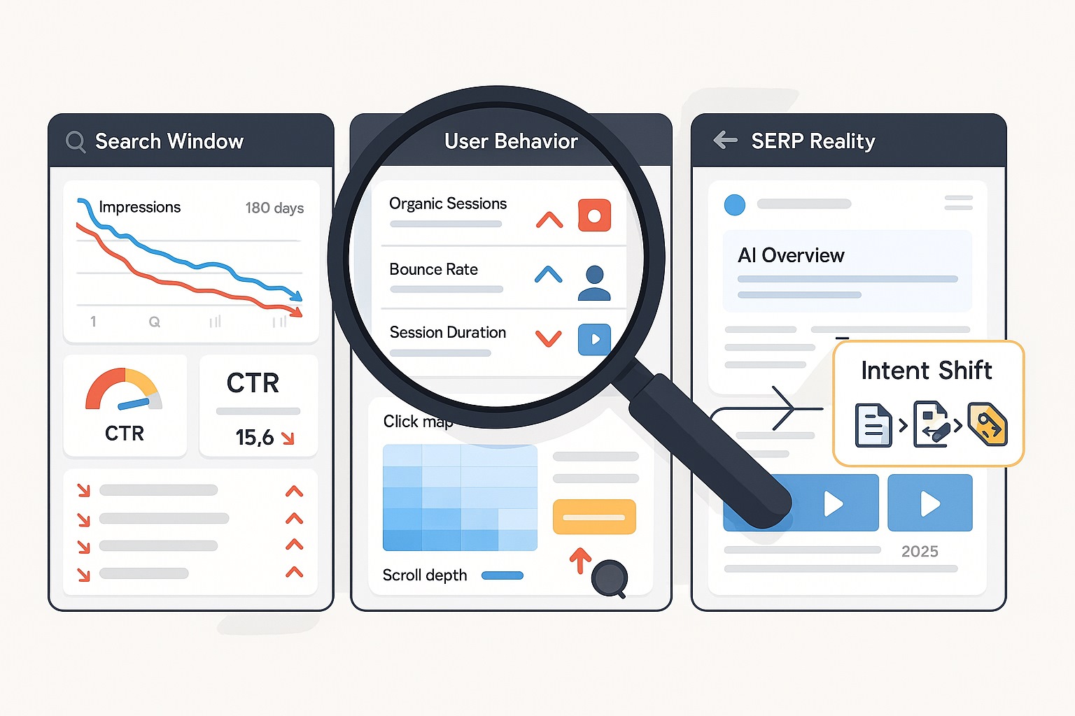تشخیص Content Decay