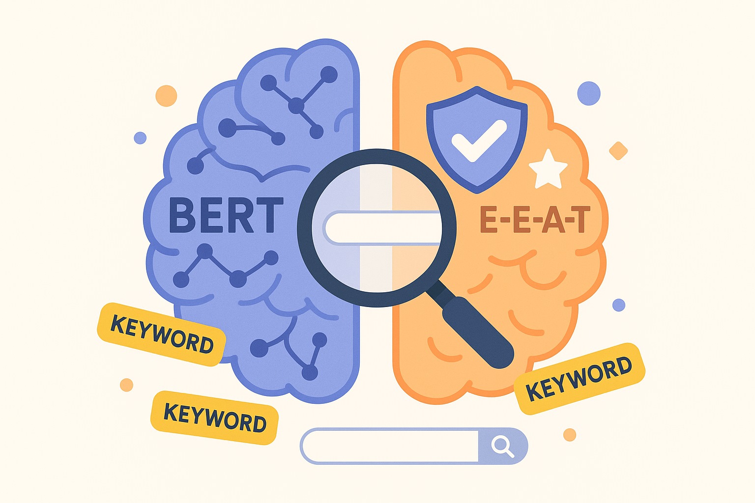 BERT، کلمه‌ کلیدی و E-E-A-T؛ رقابت یا هم‌افزایی؟