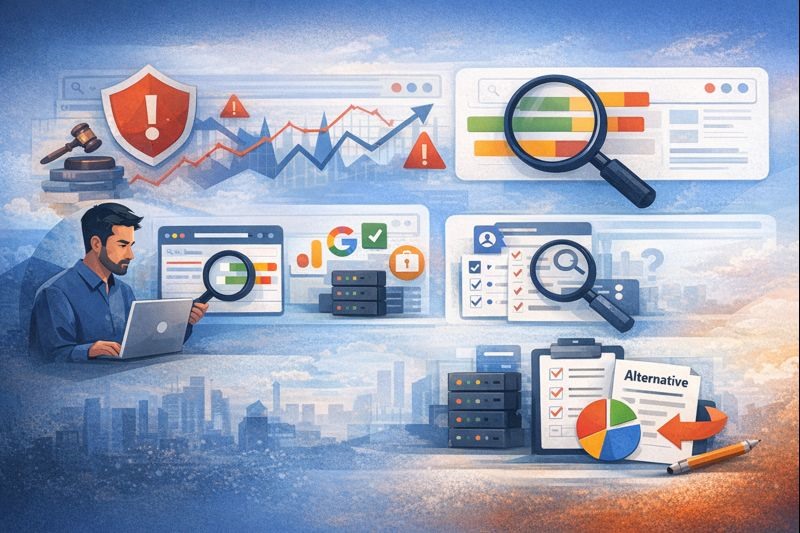 مدیریت ریسک اسکرپینگ SERP در سئو: چه کارهایی منطقی‌تر است؟