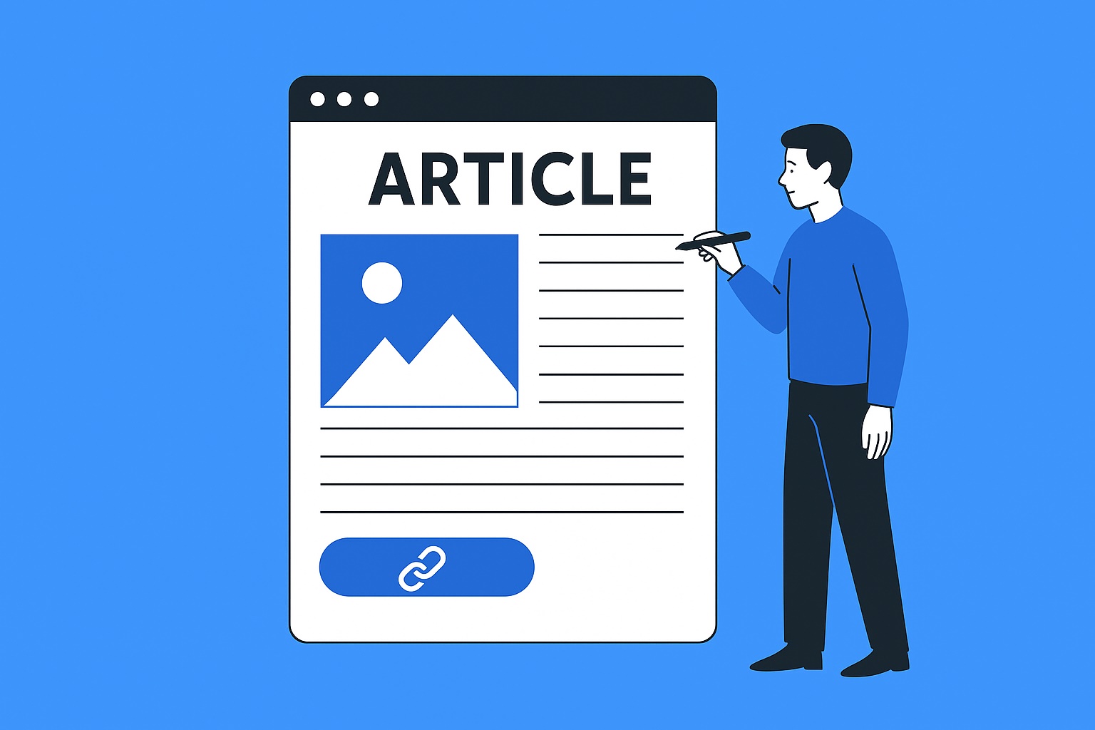 اصول رپورتاژ نویسی حرفهای برای لینکسازی امن و مؤثر