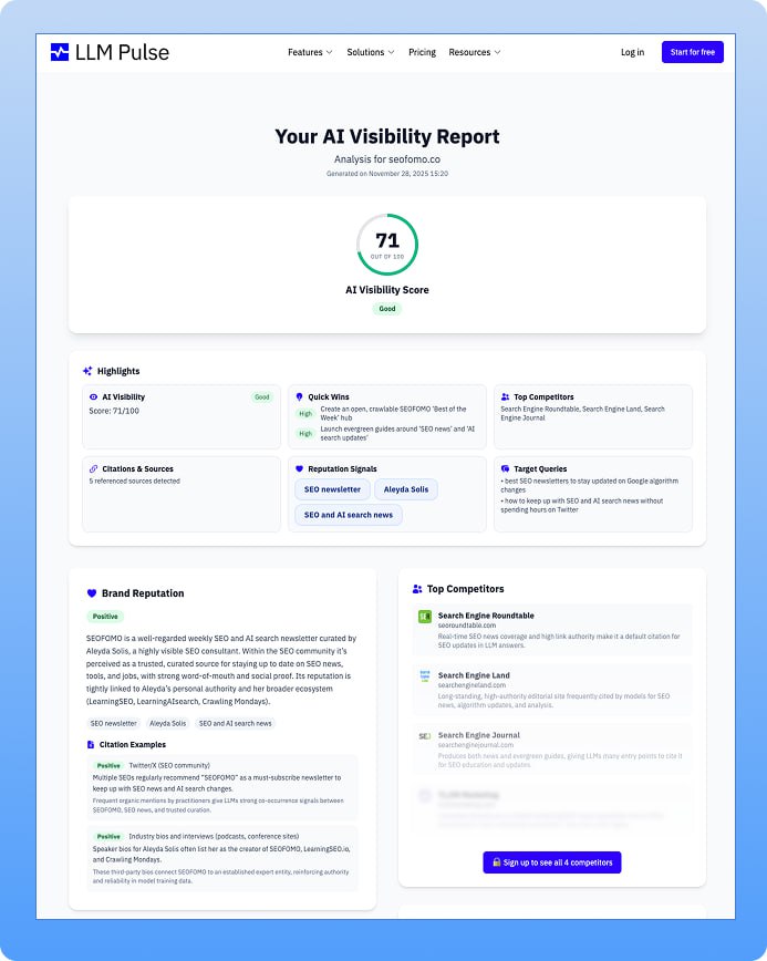چگونه با AI Visibility در پاسخ‌های هوش‌ مصنوعی بیشتر دیده شویم؟
