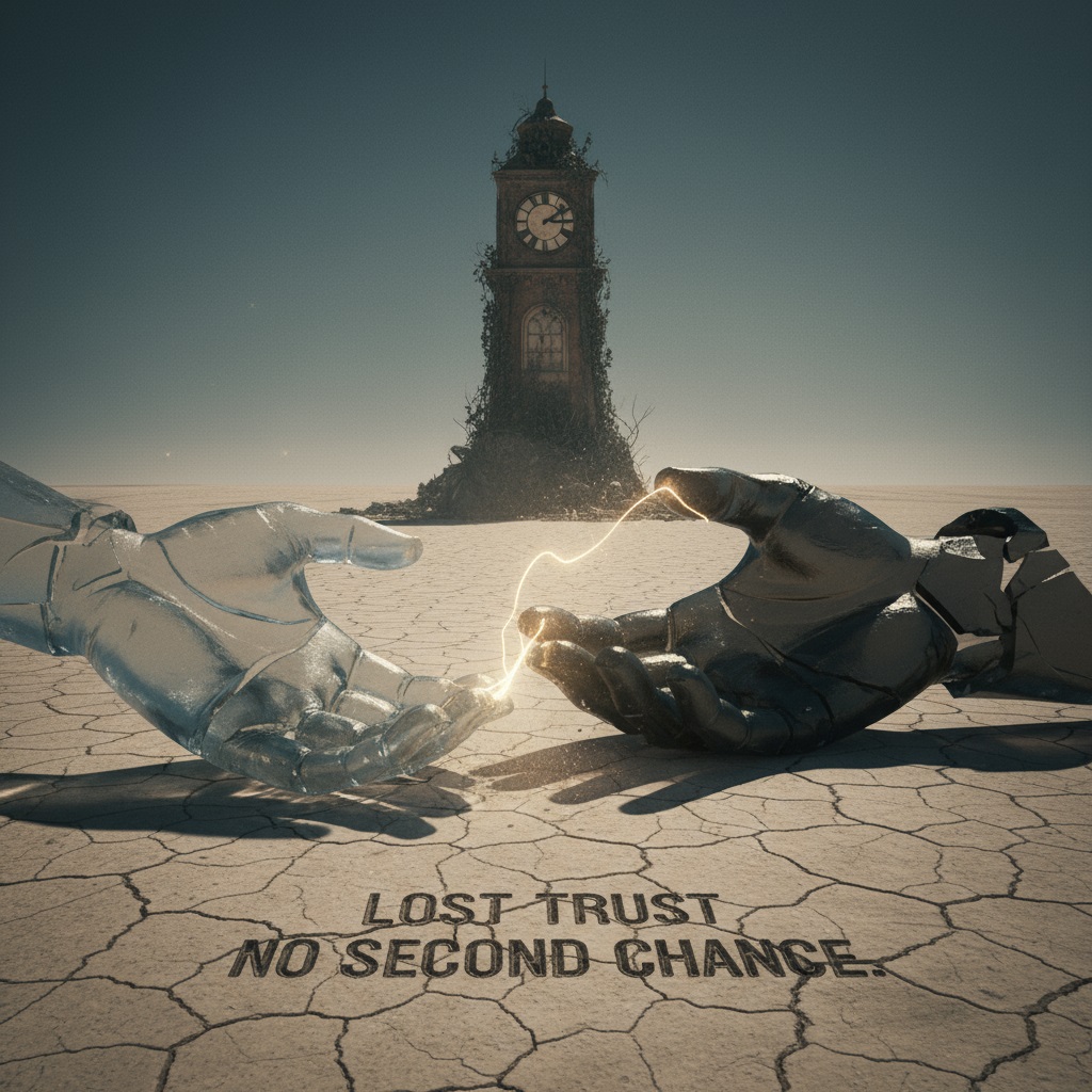 اعتماد از دست رفته | آیا گلدان شکسته ترمیم می‌شود؟