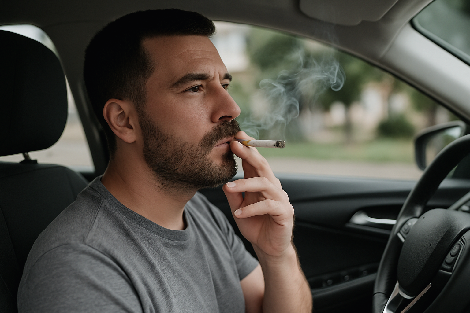 بوی سیگار در خودرو معضل سرنشینان سیگاری