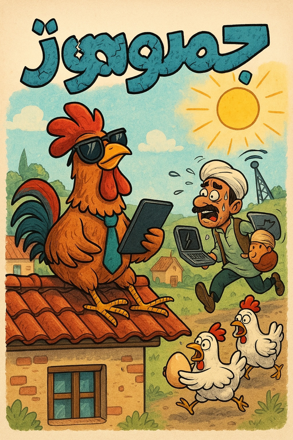 "حکایت خروس و مدیریت مدرن"