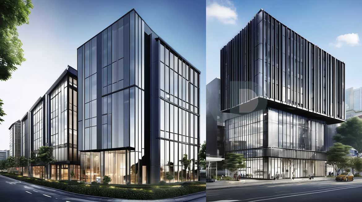 کرتین وال الهیه زعفرانیه ولنجک