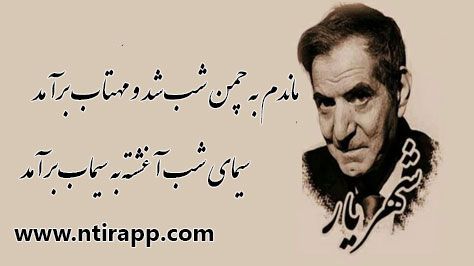 غزل 49 شهریار