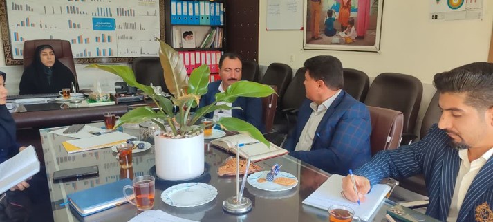 آرش شرفی سرپرست مرکز بهداشت شهرستان بافت