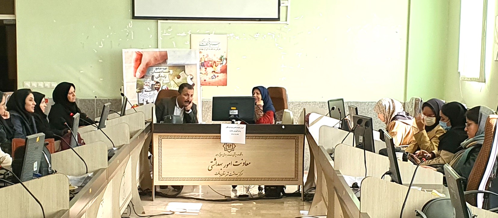 آرش شرفی رئیس مرکز بهداشت بافت