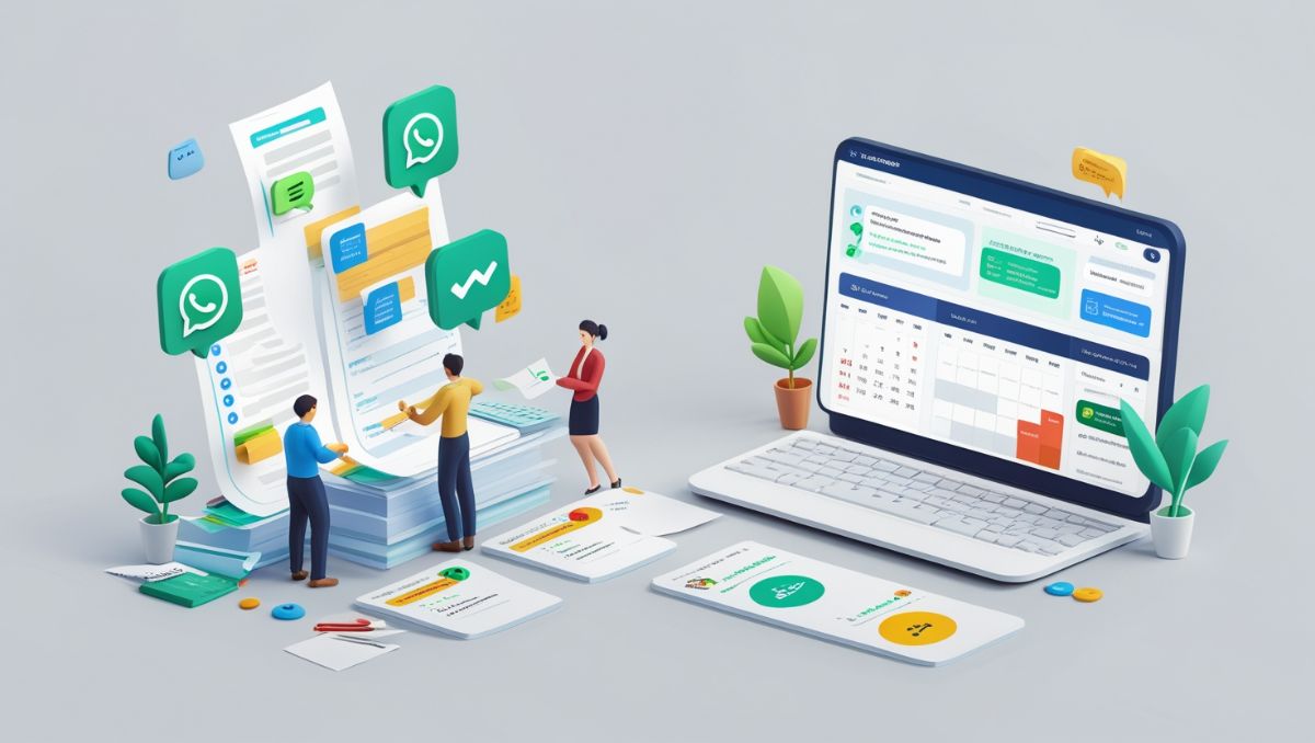 کارت رو هنوز با واتس‌اپ و کاغذ مدیریت می‌کنی؟ وقتشه حرفه‌ای شی!