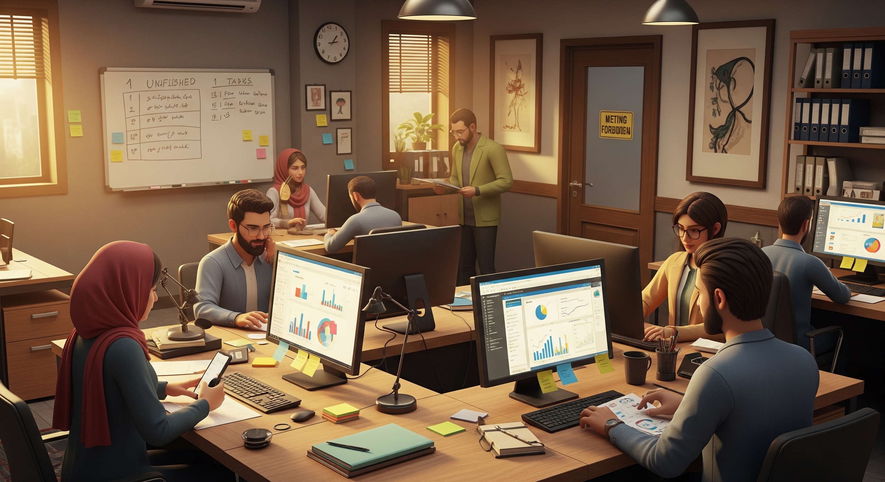 چرا زمان مفید کاری در شرکت‌ها کاهش پیدا می‌کند؟ دلایل پنهان و راهکارهای عملی