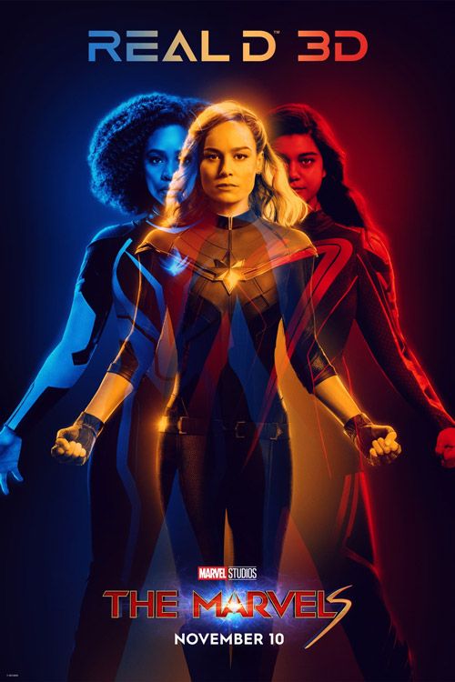 دانلود فیلم The Marvels 2023 با دوبله فارسی بدون سانسور ویرگول