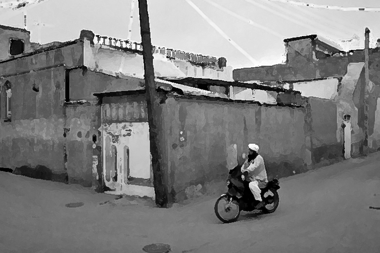 شهر عجیب قم با دیوارها و کوچه هایش