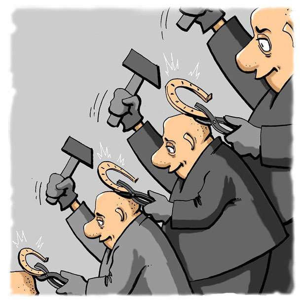 کاری از محمود نظری(کارتونیست)