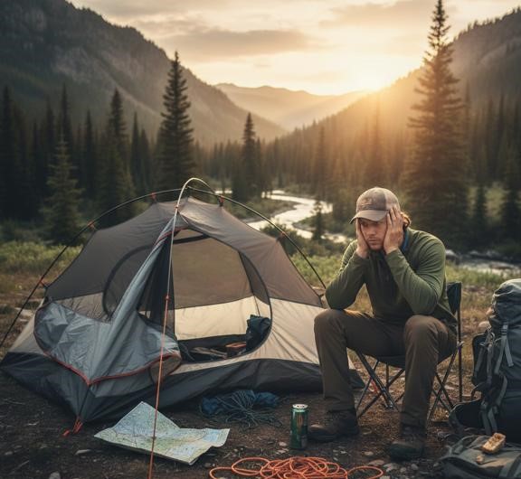 دردسر همیشگی برپا کردن چادر بخاطر انتخب نادرست چادر