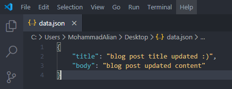 فایل data.json