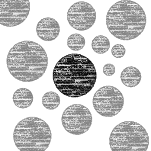 این تصویر به مفهموم نقاط و افراد انلاین داخل ایران هستش که هم اکنون دسترسی به اینترنت بین المللشون قطع شده و خاموش شدن