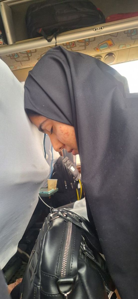 تو راه خیلی خسته بودم