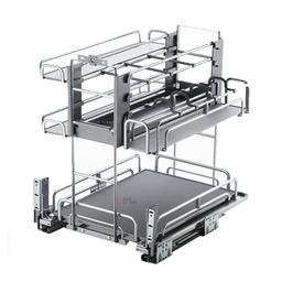 جابطری و سبد سیب زمینی پیاز ریل کف و پهلو کابینت