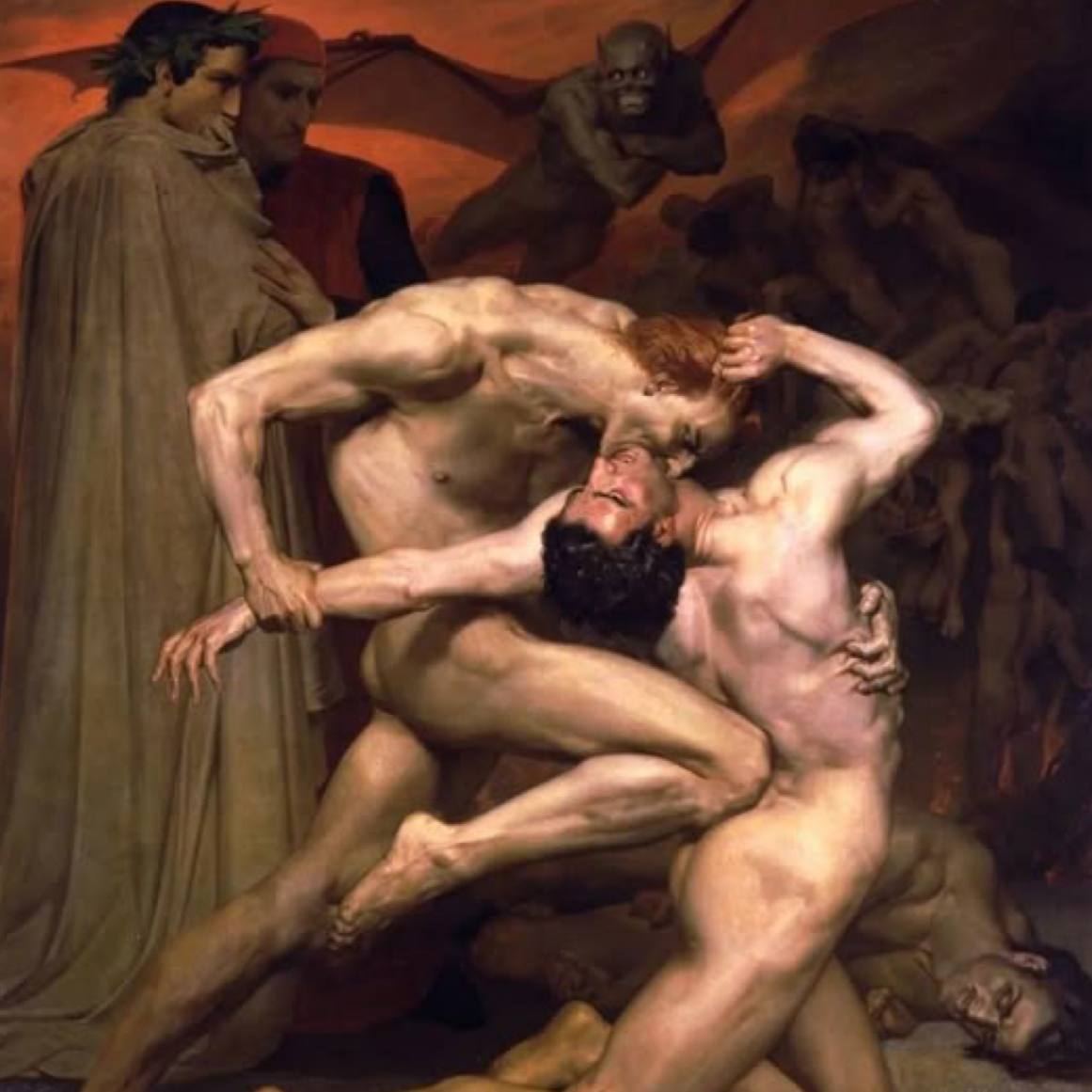 نقاشی بحث برانگیزی هست ، از کرکترها میشه به عنوان نماد برای اوضاع فعلی استفاده کرد.