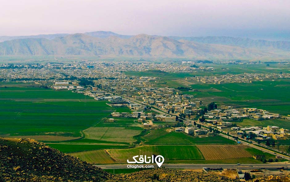 نمایی از شهر نورآباد ممسنی