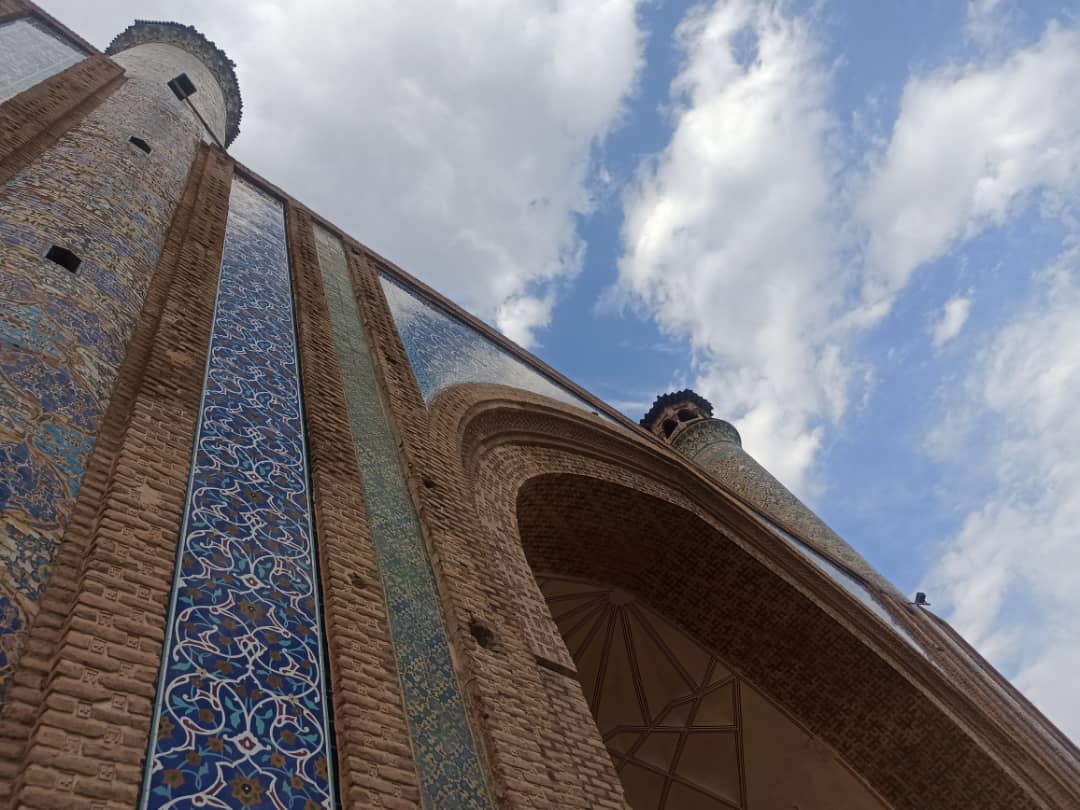 ایوان شمالی مسجد جامع قزوین