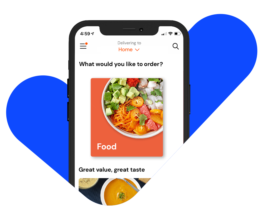اپلیکیشن طلبات سفارش غذا در عراق با پرداخت در مقصد