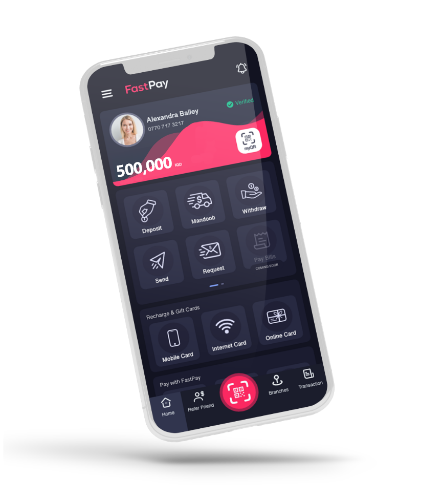  اپلیکیشن پرداختی فاست پای  عراق