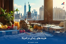هزینه های زندگی در آمریکا که باید بدانید( آپدیت 2025)