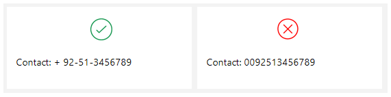 استفاده از خط تیره برای راحتی خواندن شماره