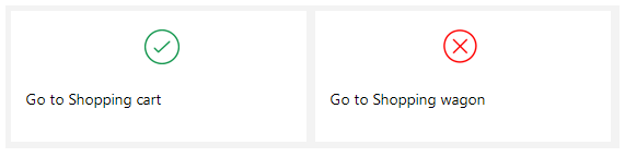 از واژه های استاندارد و آشنا برای کاربر استفاده کنید