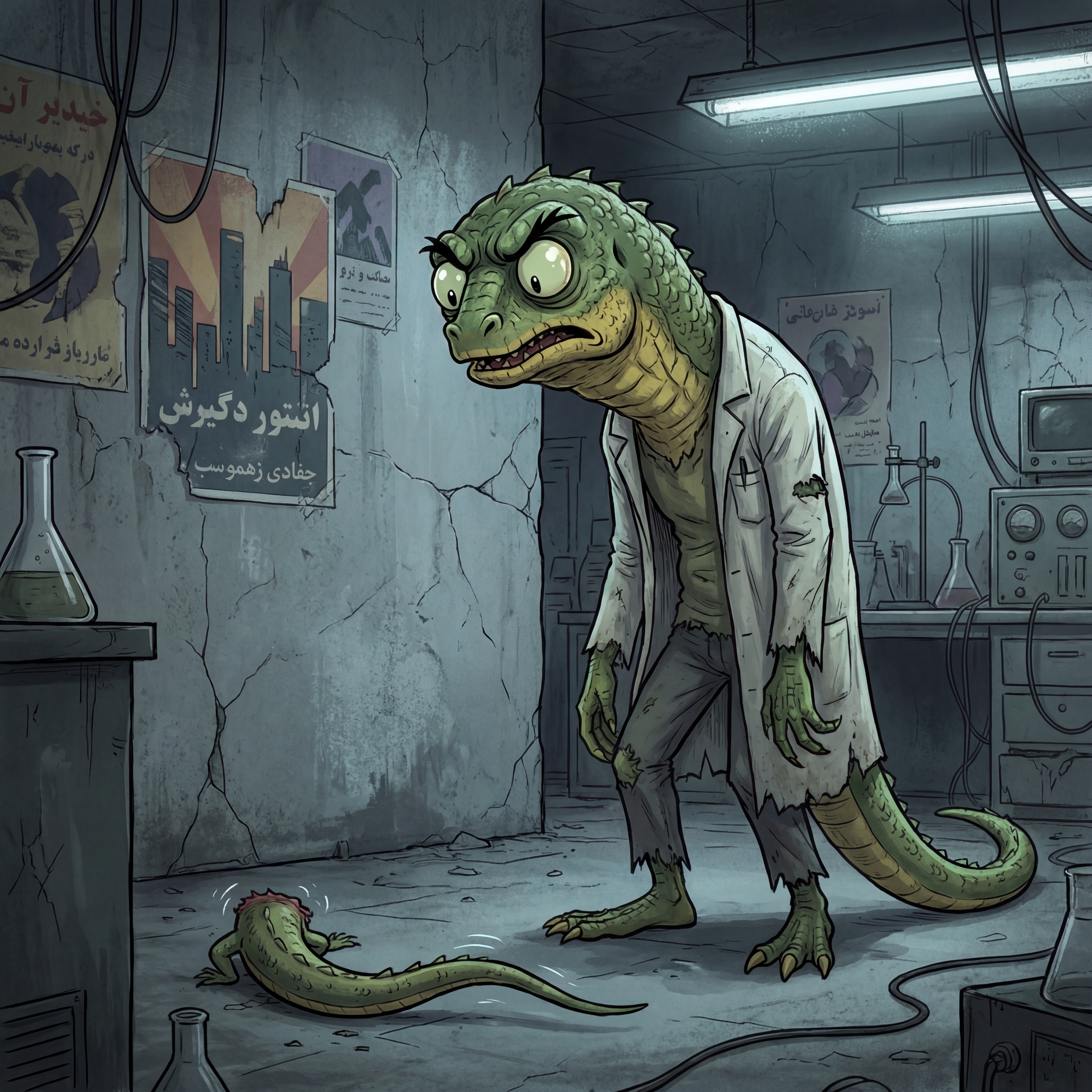 [دکتر مارمولک در فارسی مارمولکی]