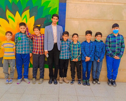 بازدید اعضای شورای مشورتی نوجوان از مدارس کرمان